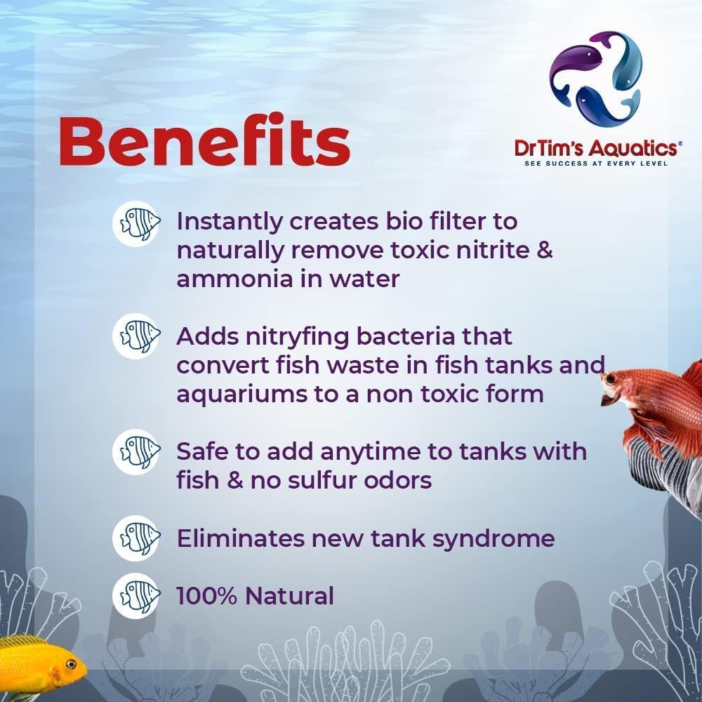 Équilibre du biofiltre avec DrTim's One and Only Freshwater – nitrites et ammoniac maîtrisés