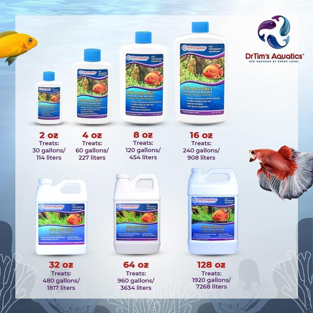Utilisation lors de la mise en place – DrTim's Freshwater pour cuve neuve