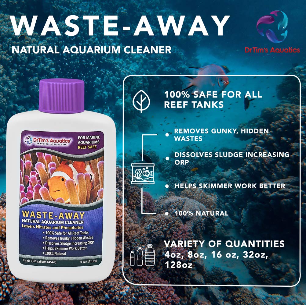 DrTim’s Waste-Away Reef — usage quotidien possible pour maintenir la clarté.