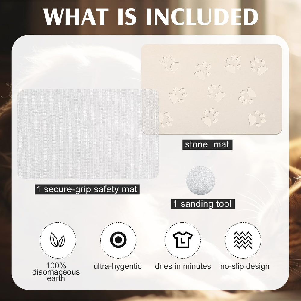 Drydiet outil de ponçage pour entretien facile du tapis pierre.
