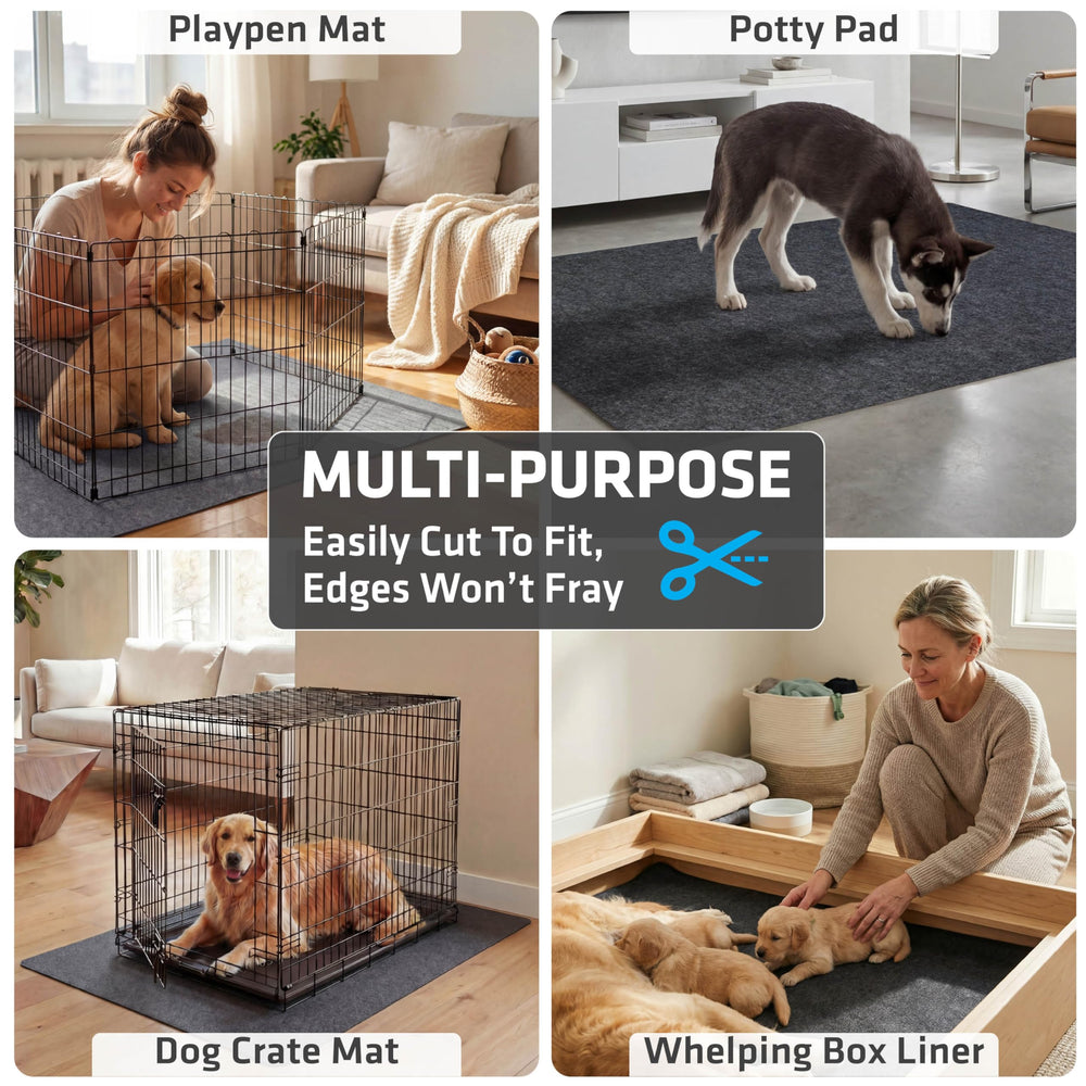 Drymate Jumbo – tapis coupé pour s’adapter à votre enclos.