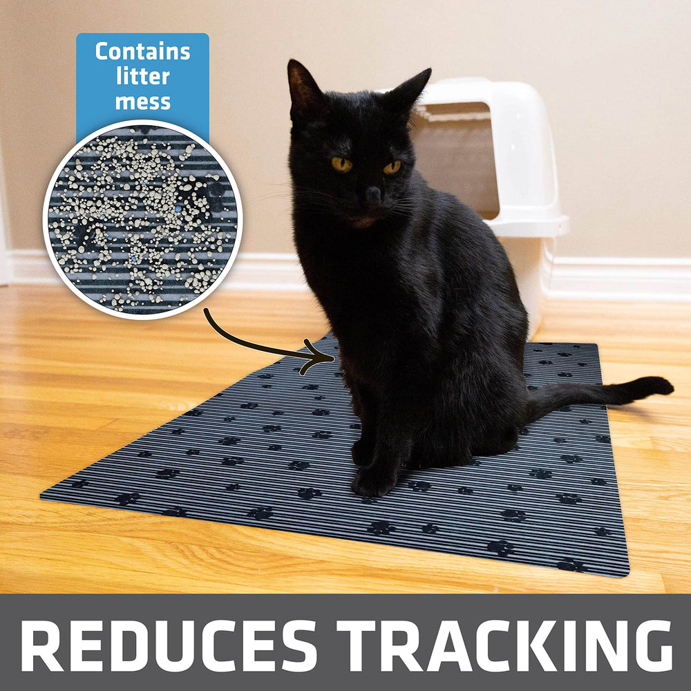 Drymate Tapis Litière Chat absorbant etanche empêche l’urine de traverser le sol