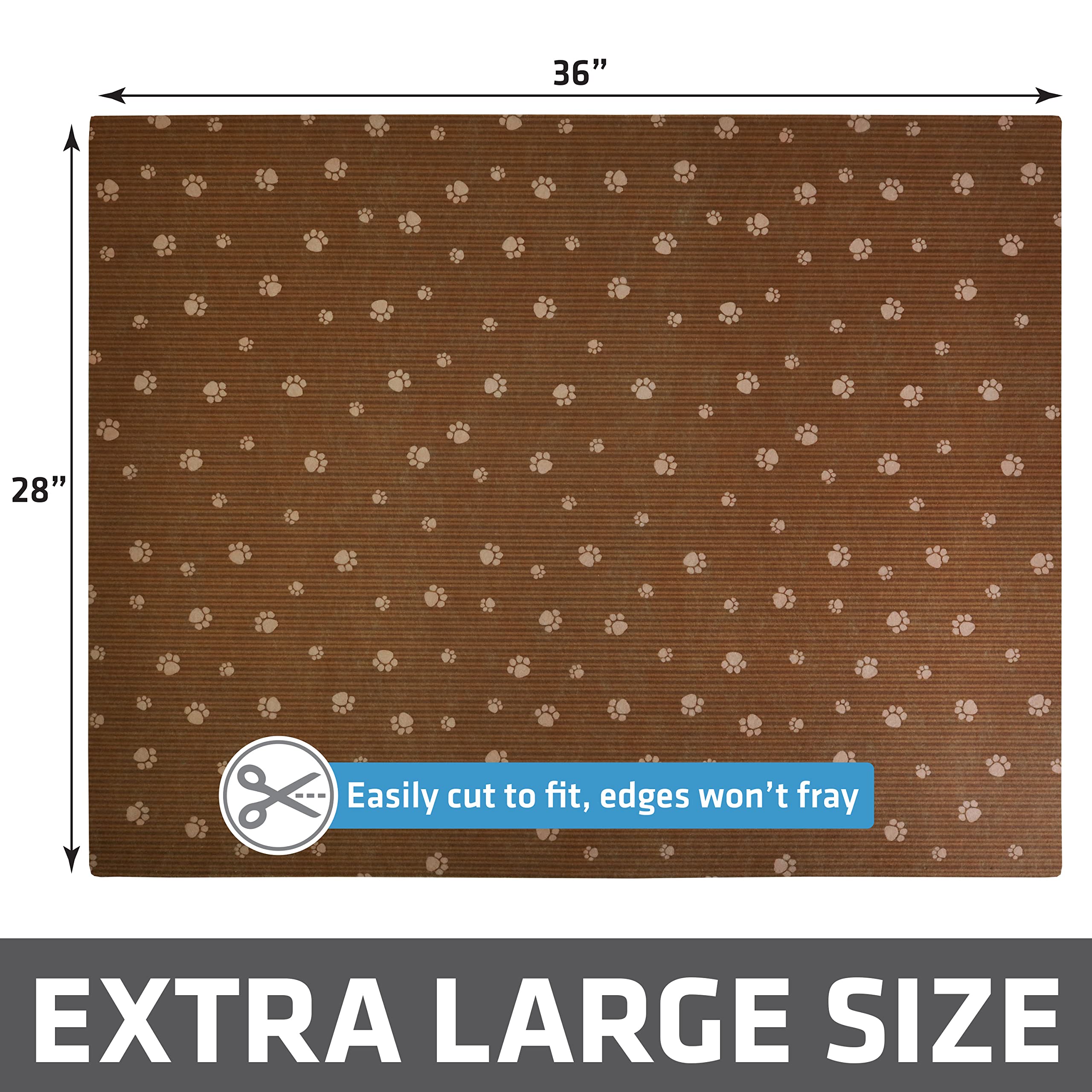 Drymate Tapis Litière Chat anti-glisse reste en place.