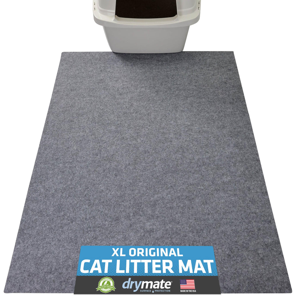 Tapis Drymate Original pour litière, retient les grains et protège le sol.