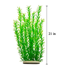 dskoiph plante aquarium verte 21 pouces, ajouter une végétation luxuriante et facile d'entretien.