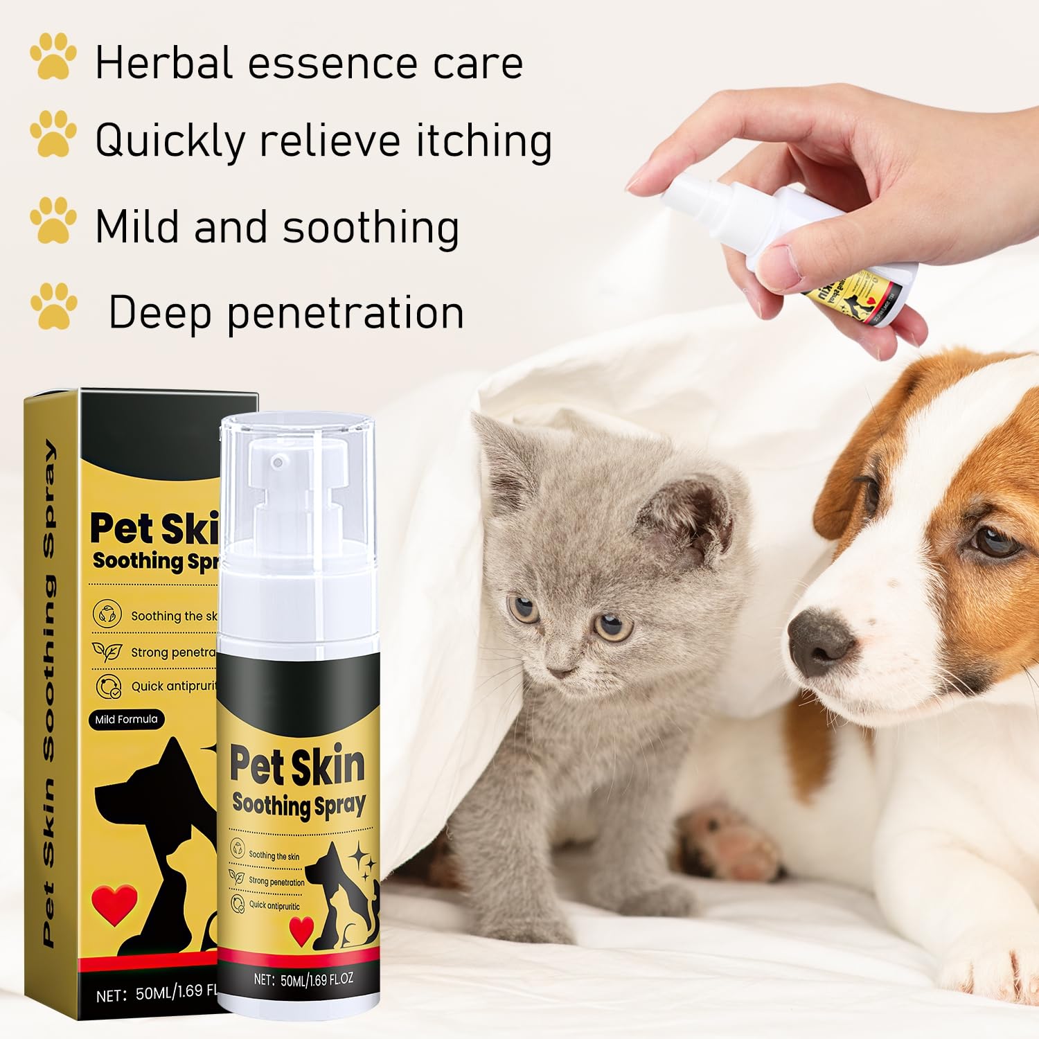 Ingrédients naturels, formulation légère de Dssuoa pour la peau.