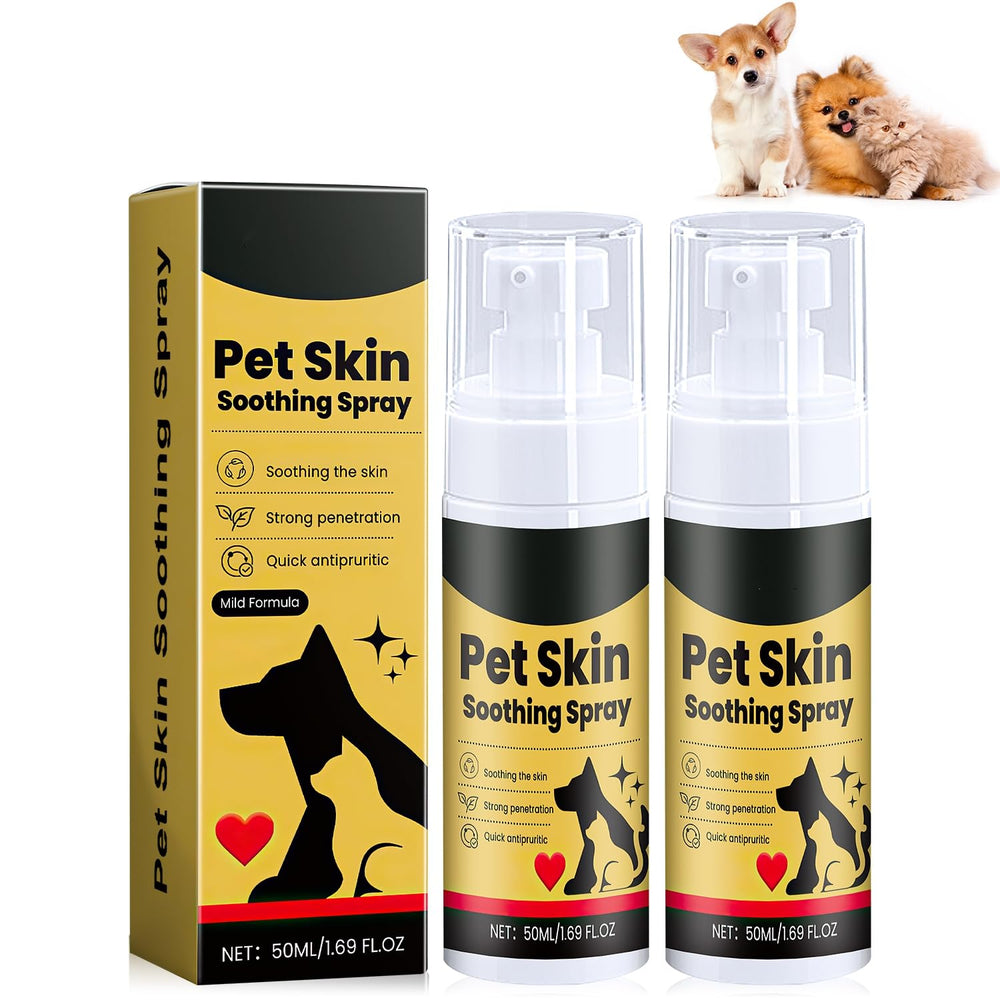 Dssuoa spray peau animaux 50ml, soin doux pour peau et pelage.