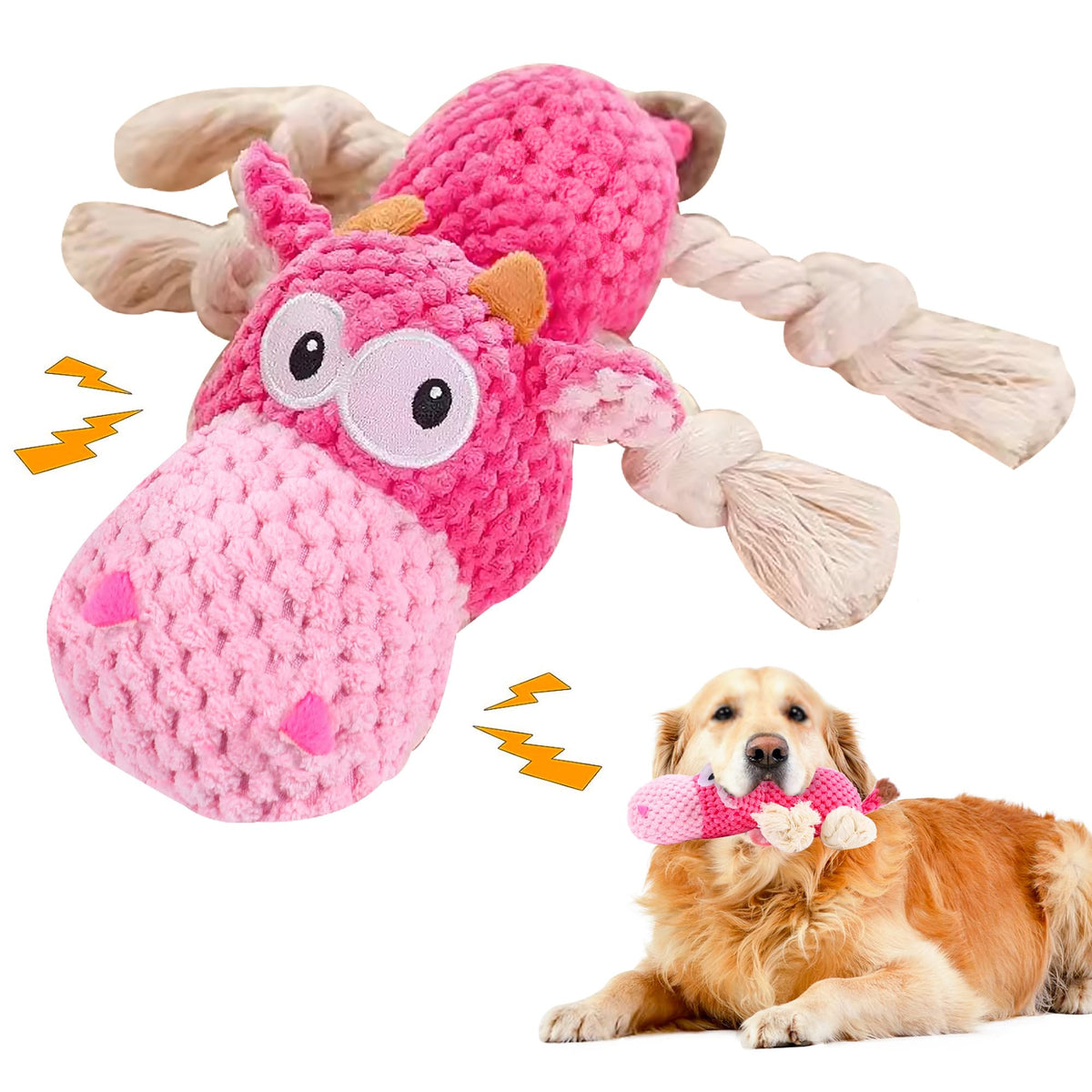 DSUMD jouet chien siffle hippo, divertissement durable et jeu interactif.