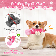 DSUMD jouet chien siffle hippo, amuser et stimuler les sens du chien.
