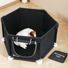 Boîte de mise bas Duckygoo – structure robuste pour sécurité canine