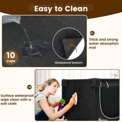 Tapis absorbant Duckygoo – lavable, protège des fuites
