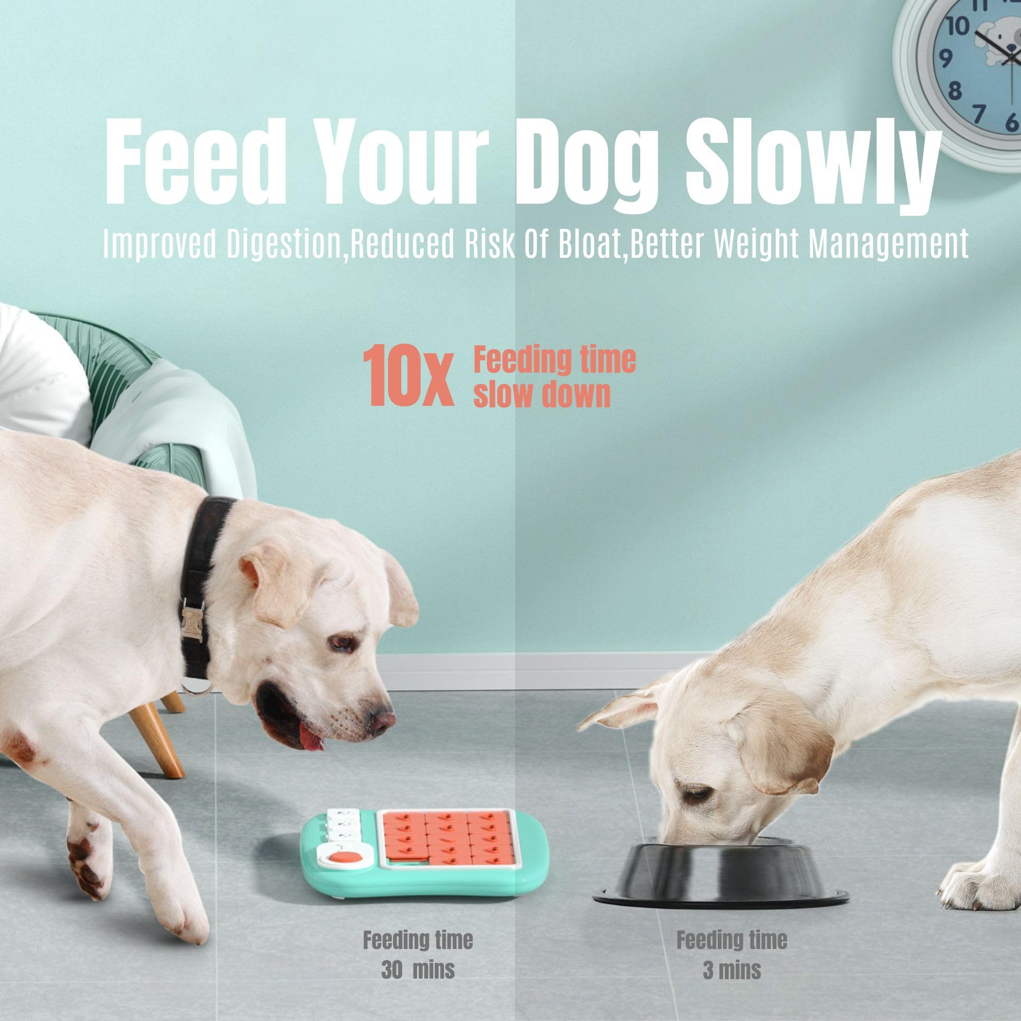 DUDULOVY casse-tête chien sans BPA PVC phtalates: matériau sûr et nettoyage facile