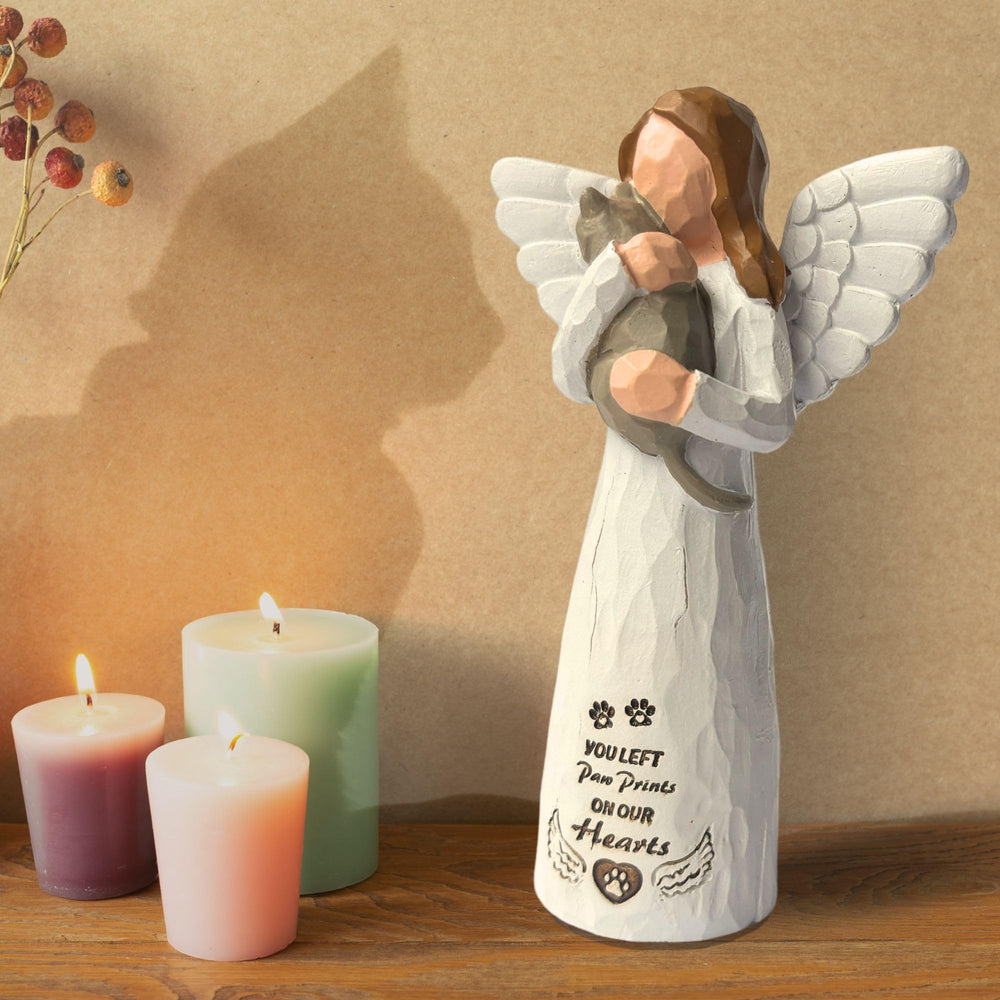 Figurine ange-chat DUDULOVY pour une ambiance réconfortante.