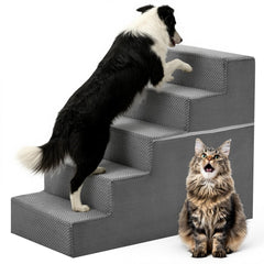 Escaliers Dumos pour chien à 5 étages avec surface antidérapante pour stabilité.