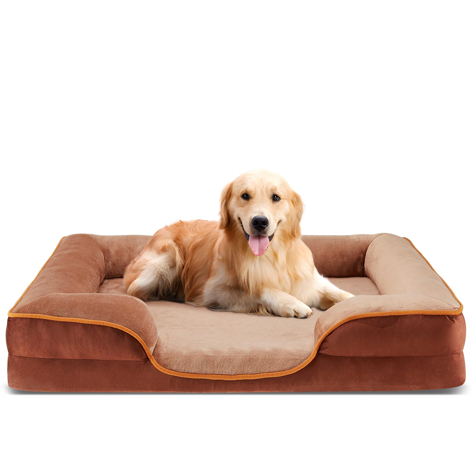 DUMOS lit orthopédique pour chien XL offrant un soutien durable