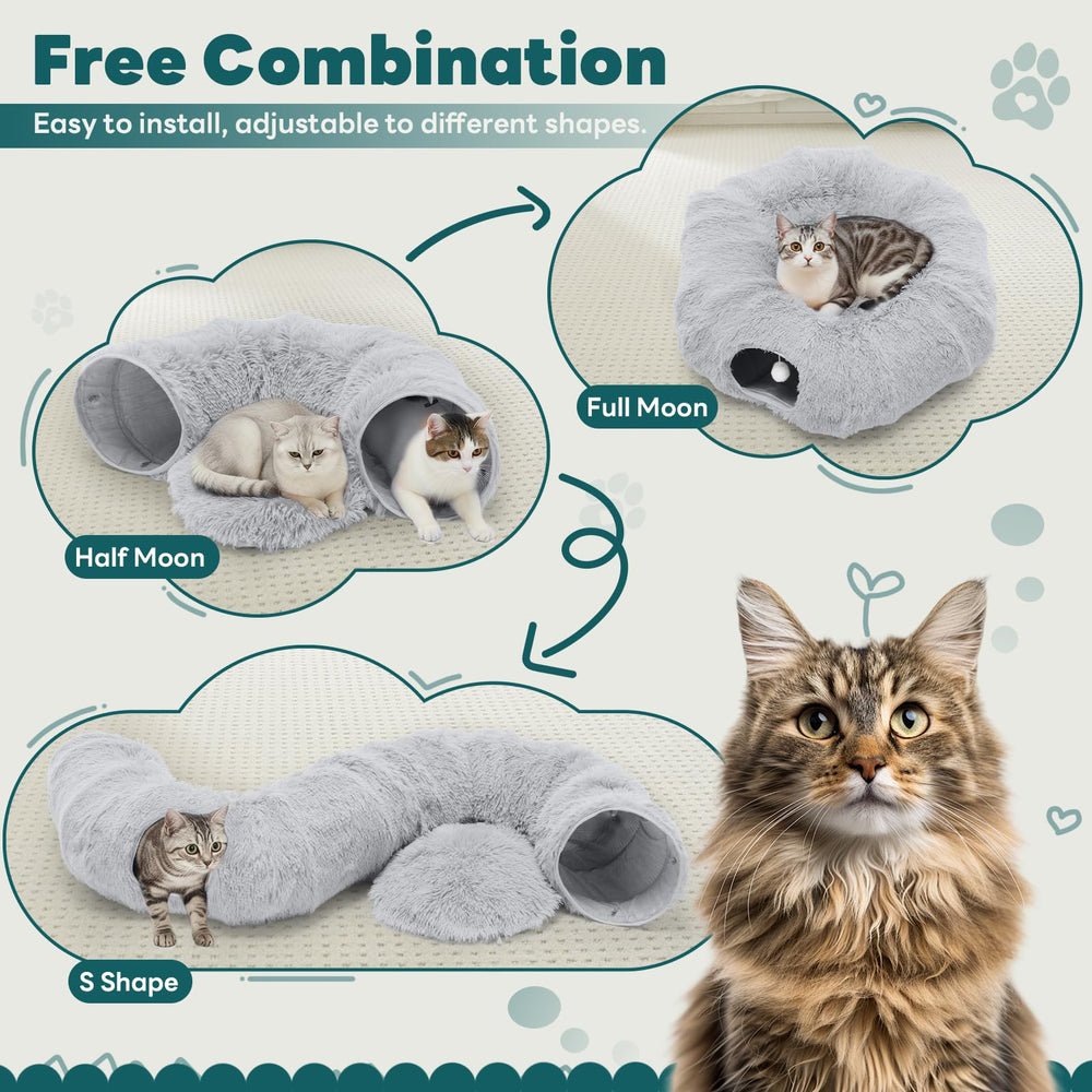 DUMOS peluche courte grise: revêtement moelleux qui prend soin des articulations.