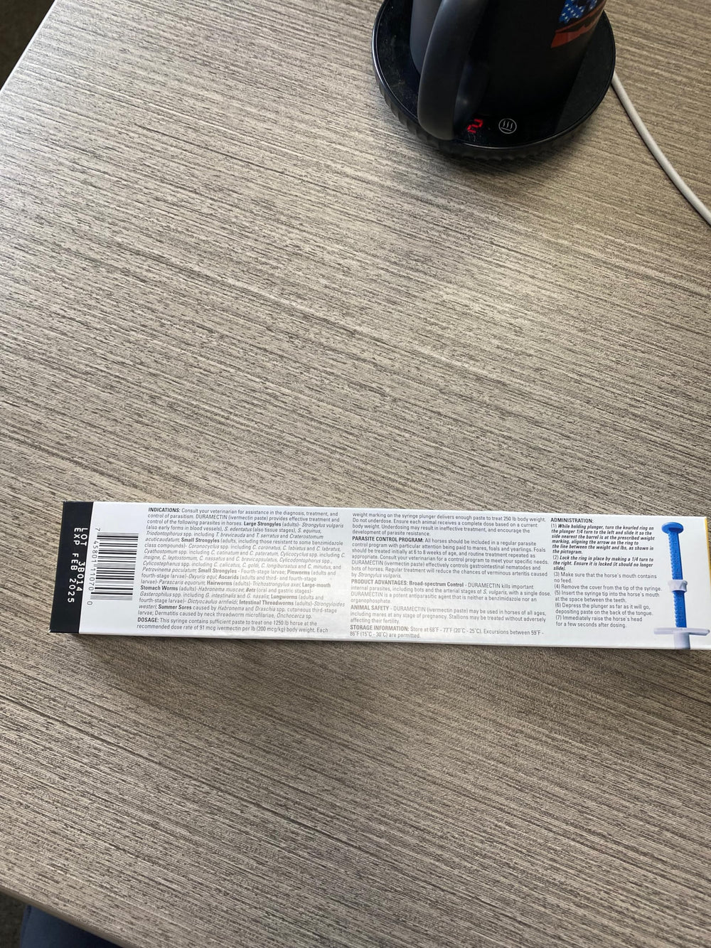 Contrôle de 35 espèces et stades combinés possible.