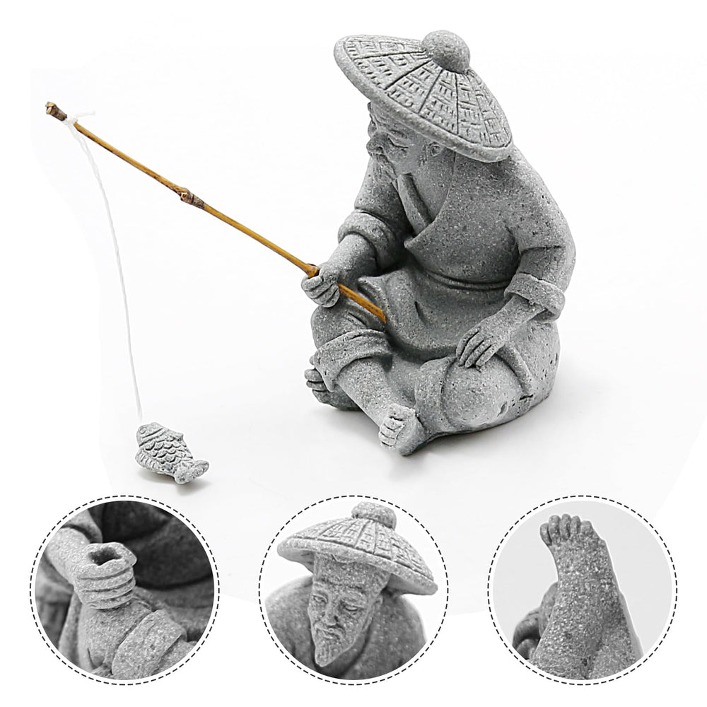 DUZFOREI objet miniature pour bassin ou pot, ambiance apaisante.