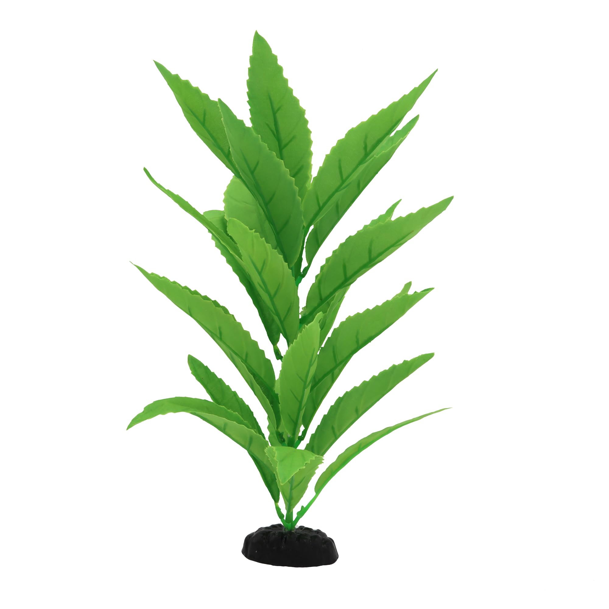 DVHEY plante d'aquarium en soie 12 pouces verte A, cachettes pratiques pour poissons.