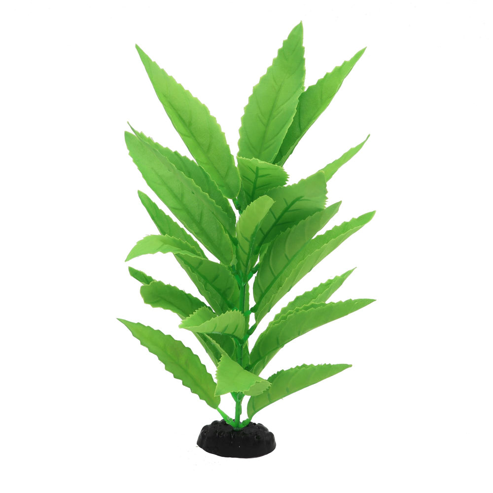 DVHEY plante d'aquarium en soie 12 pouces verte A, entretien minimal et couleur durable.