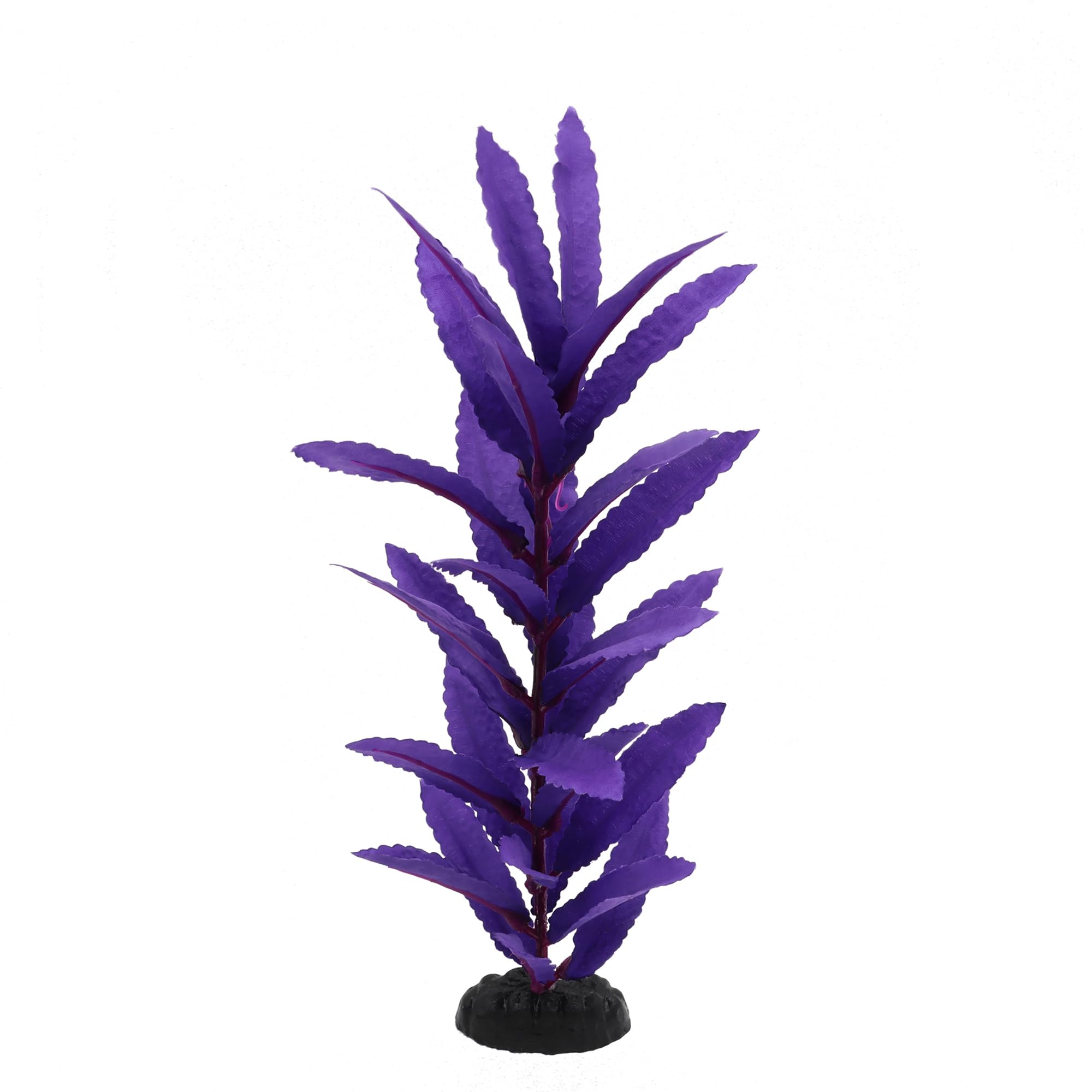 DVHEY plante-aquarium-soie-12-pouces-violet complément décoratif naturel.