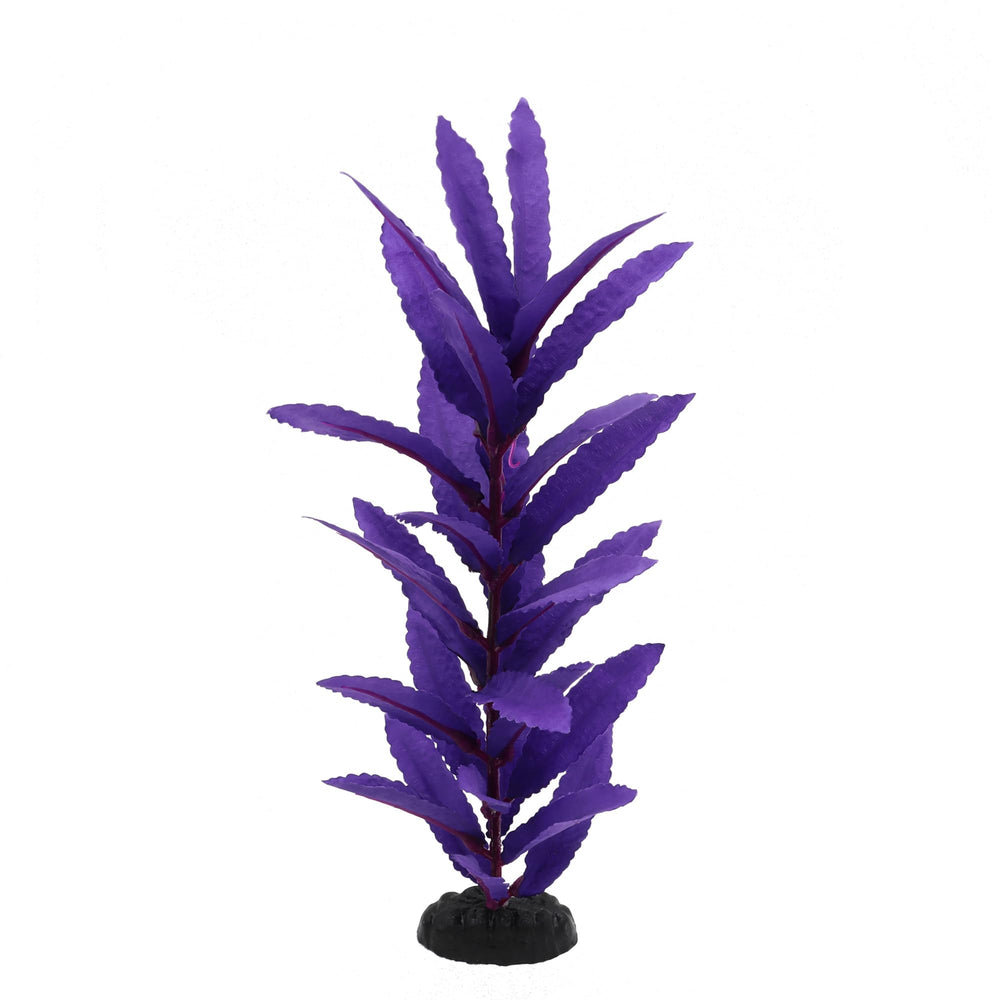 DVHEY plante-aquarium-soie-12-pouces-violet complément décoratif naturel.