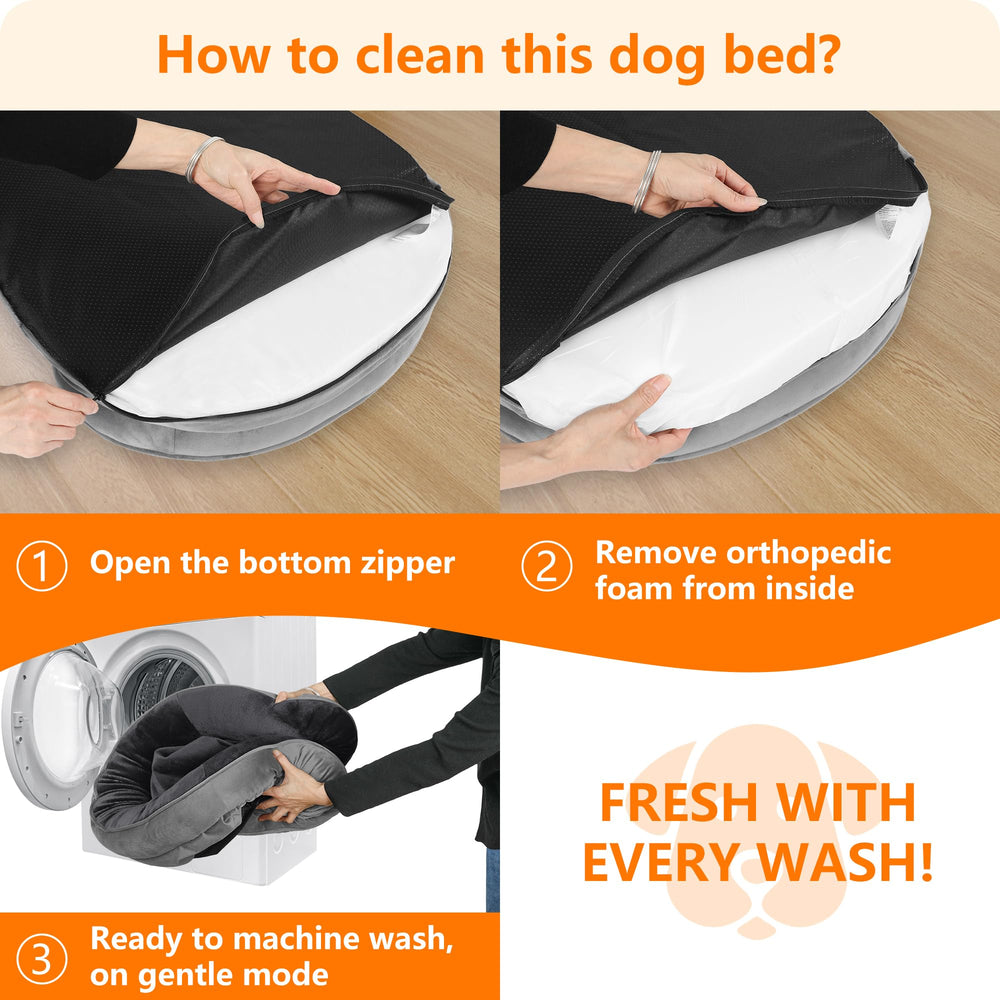 Dwanton lit chien entree-centre facile d acces pour votre compagnon.