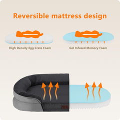 Dwanton lit coussin enveloppant procure cocon réconfortant