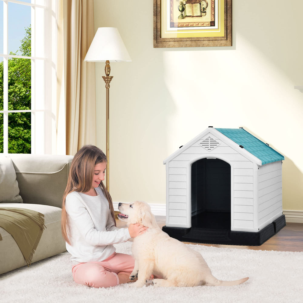 DWVO base elevee: réduit l’humidité et protège le chien.