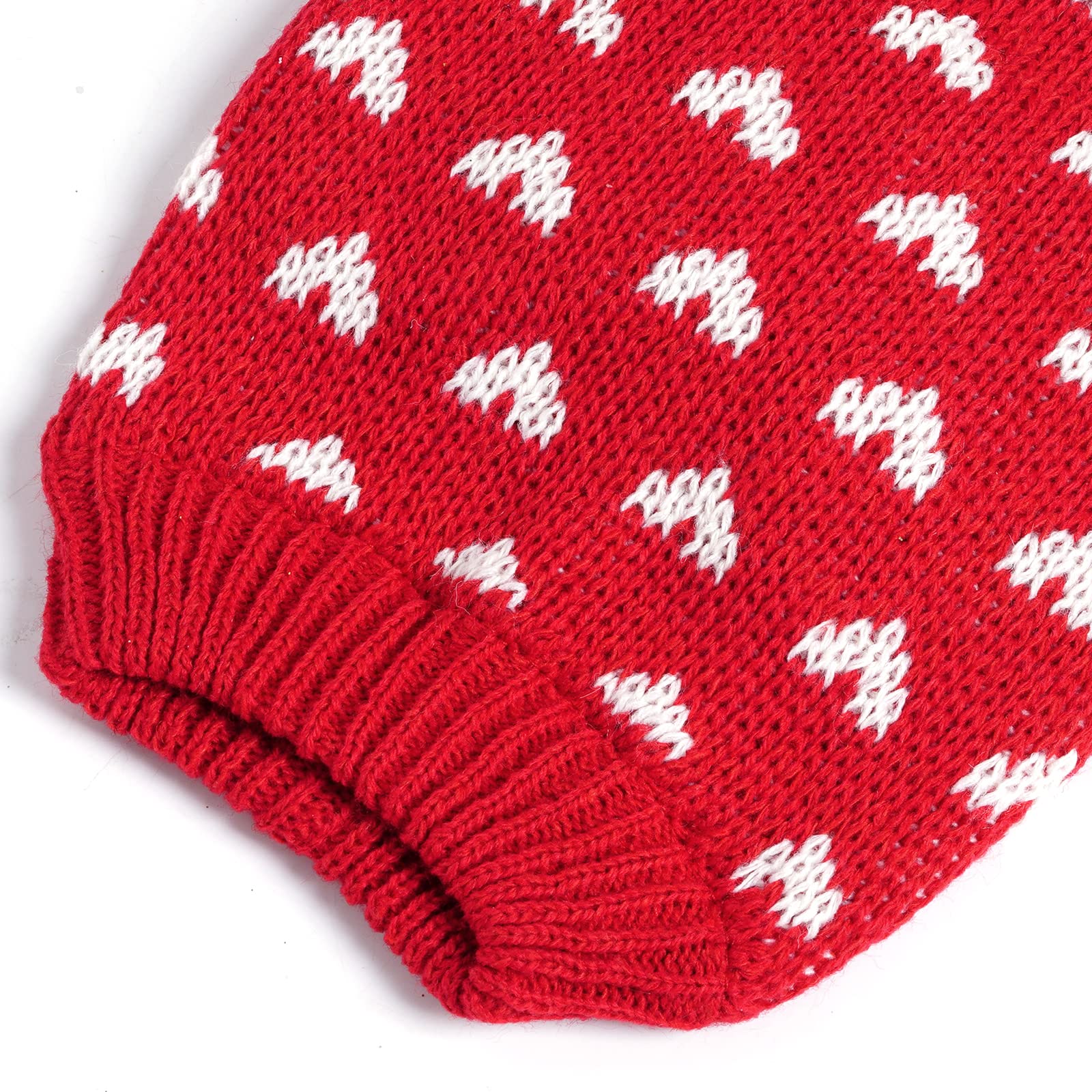 Aperçu du pull Dxhycc cœur rouge, confort et chaleur.