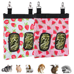 Nourrisseur foin DZWLKJ; deux trous et fixations pour cage, pratique et stable.