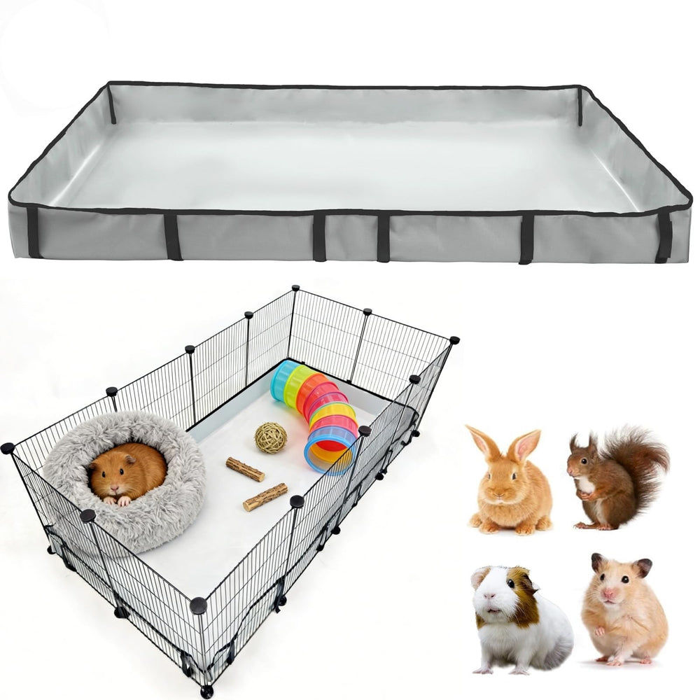 DZWLKJ tapis-base-imperméable pour cage de rongeurs, protège le sol.