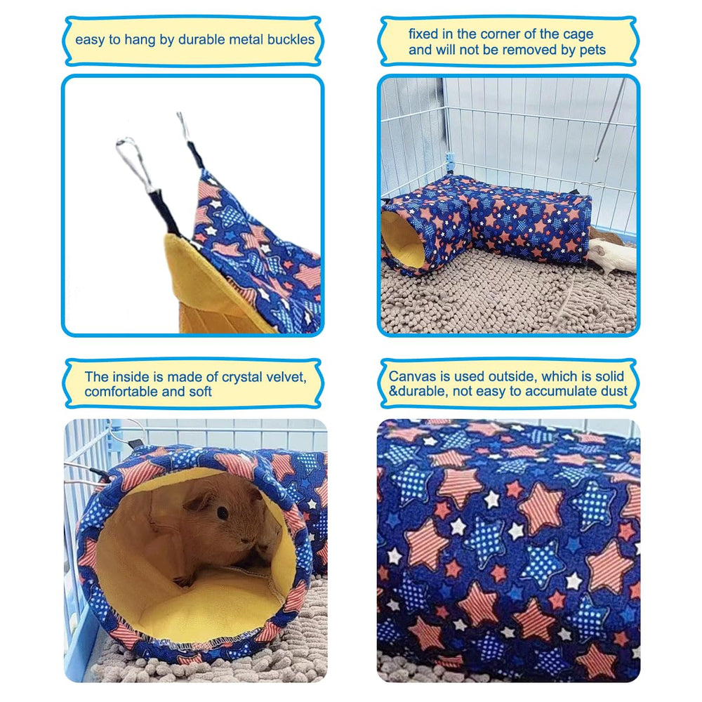 EAEDMY accessoires-cage-petits-animaux complètent l’habitat pour enrichir le quotidien