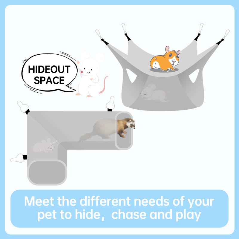 EAEDMY tubes-petits-animaux crée un parcours d’exploration ludique