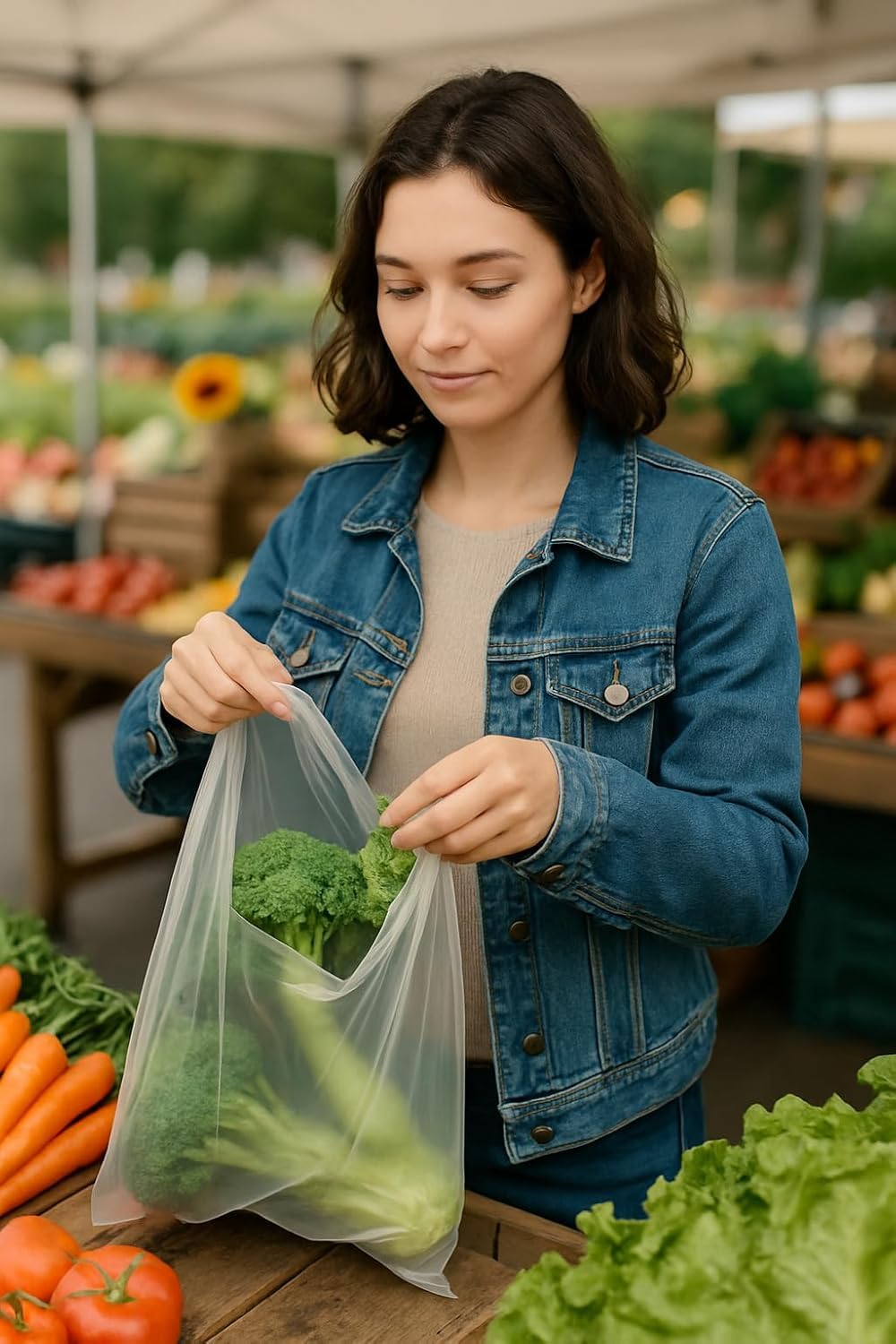 Éagle sacs-rouleau transparence élevée, idéal pour stockage et présentation