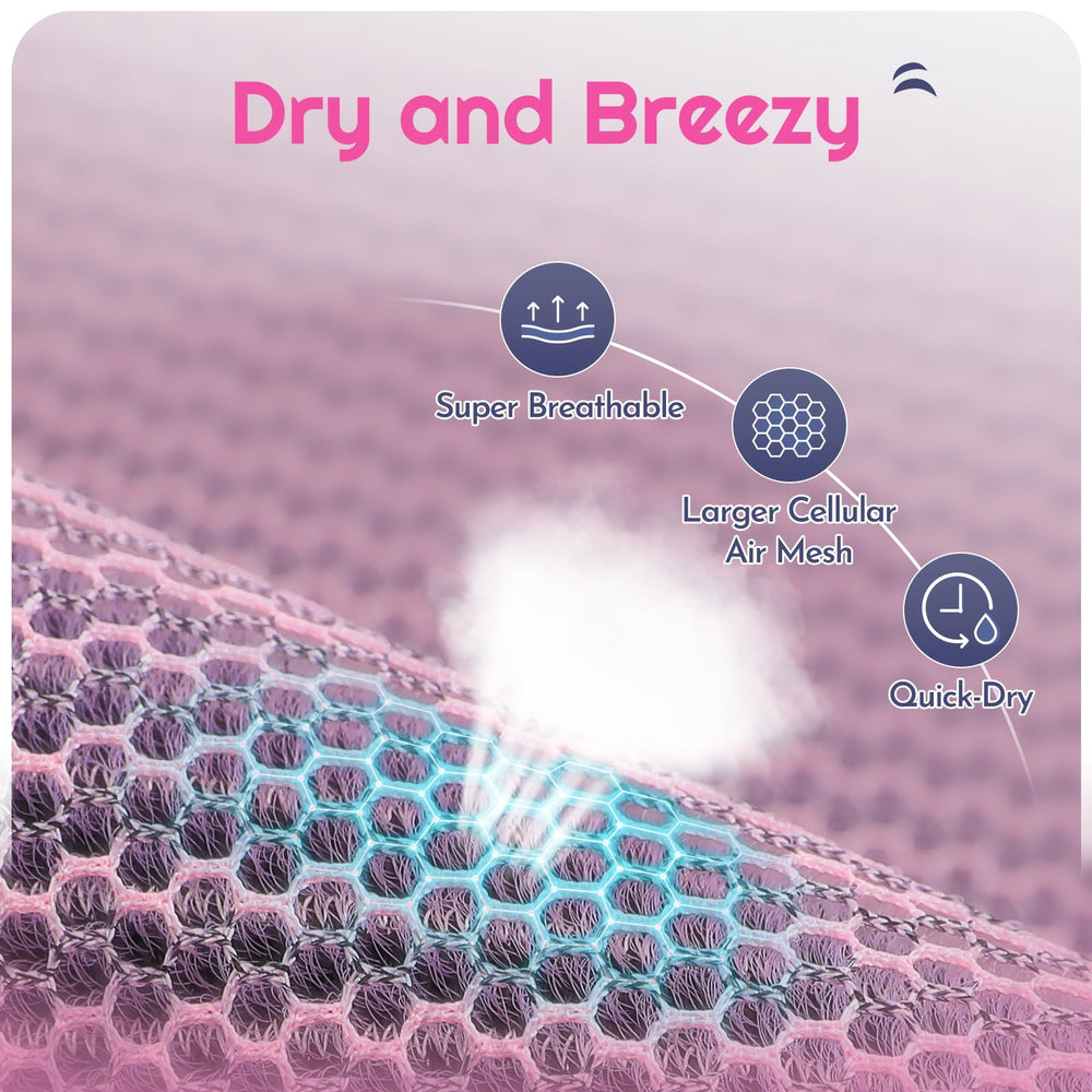 Laisse Eagloo rose 5,1 pieds pour plus de liberté