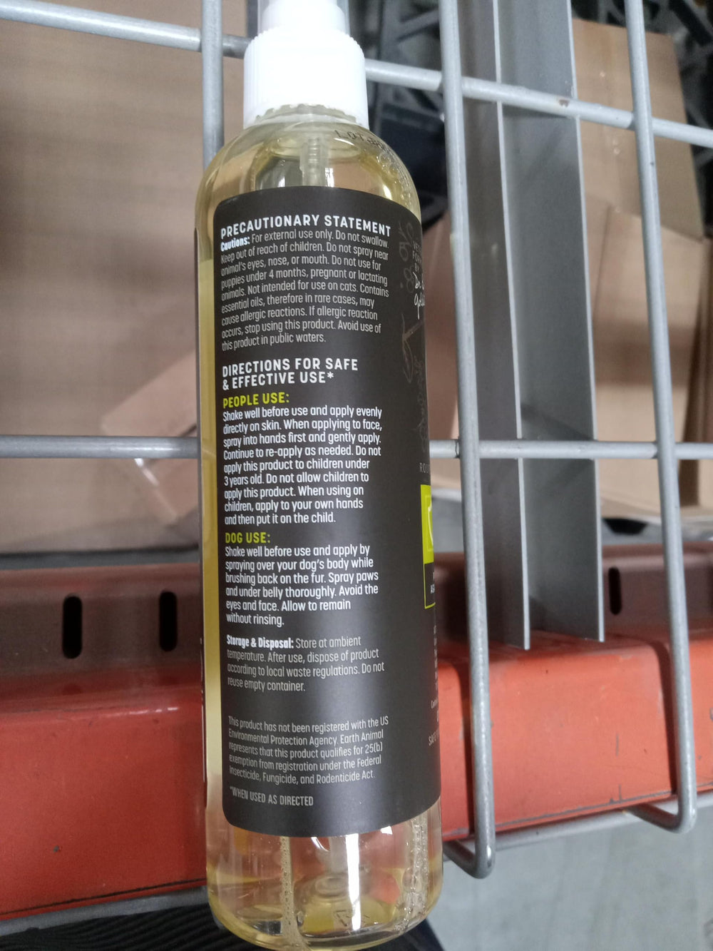 Earth Animal Apothecary Protection naturelle pour animaux lors des sorties