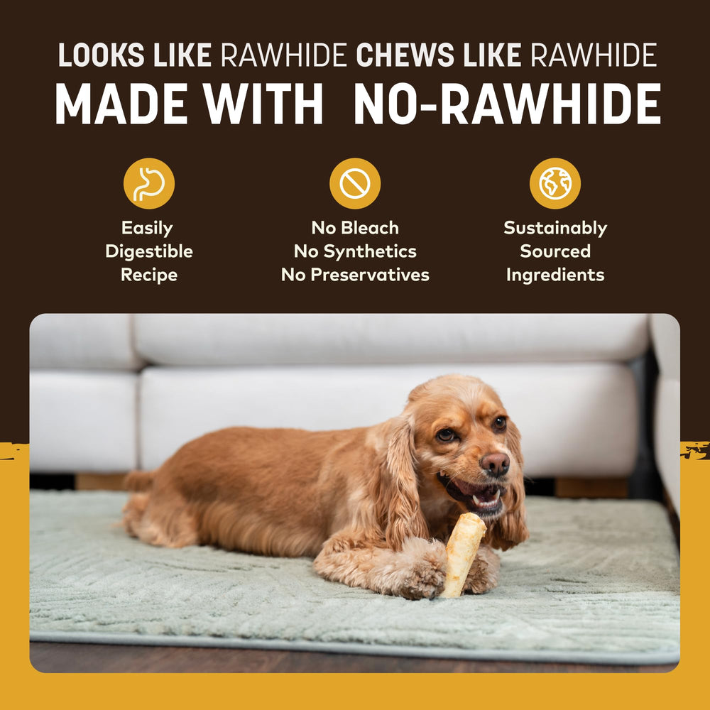 Earth Animal Friandises Sans Peau, beurre de cacahuète, saveur alléchante pour chien.