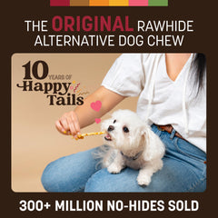 Chien mâchant Earth Animal No Hide Stix, friandise longue durée et digeste