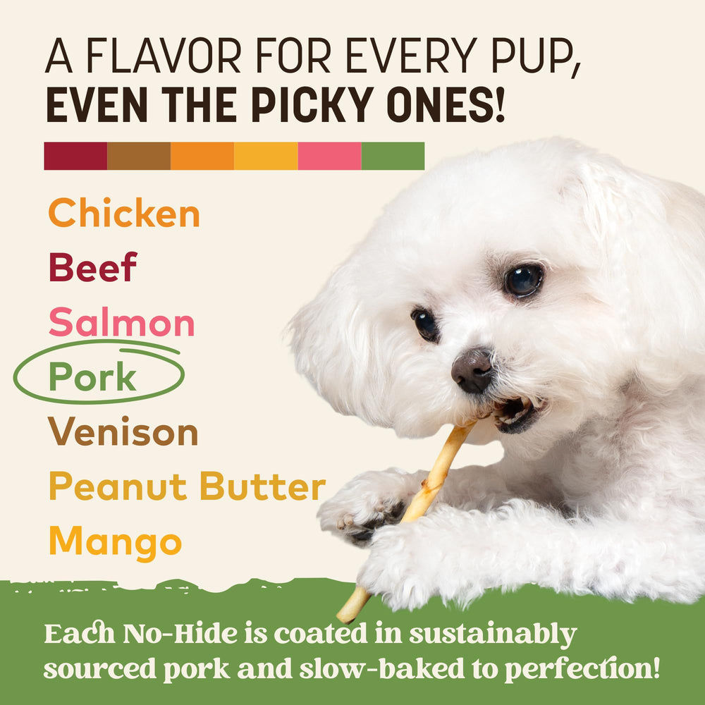 Sécurité: Earth Animal No Hide Stix, supervision recommandée lors de la mastication.