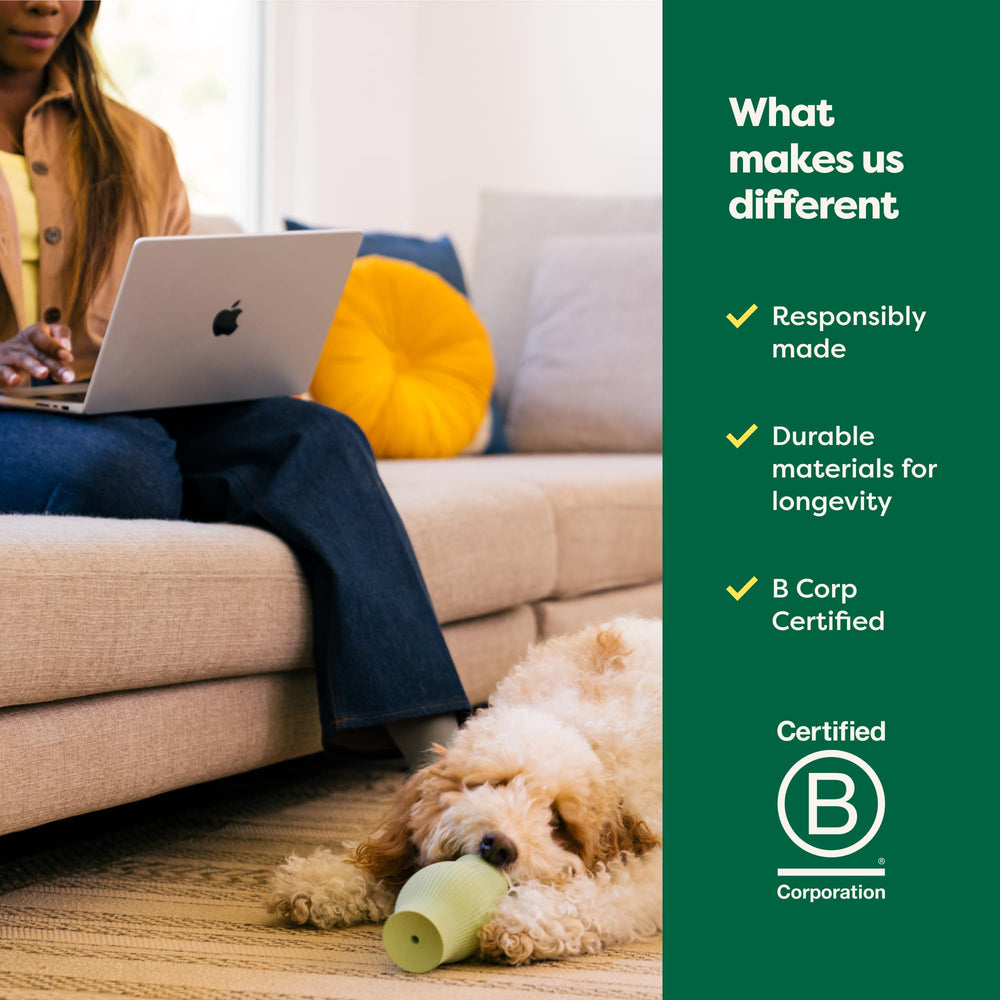 Earth Rated – Enrichissement quotidien pour chien petit, engagement prolongé.