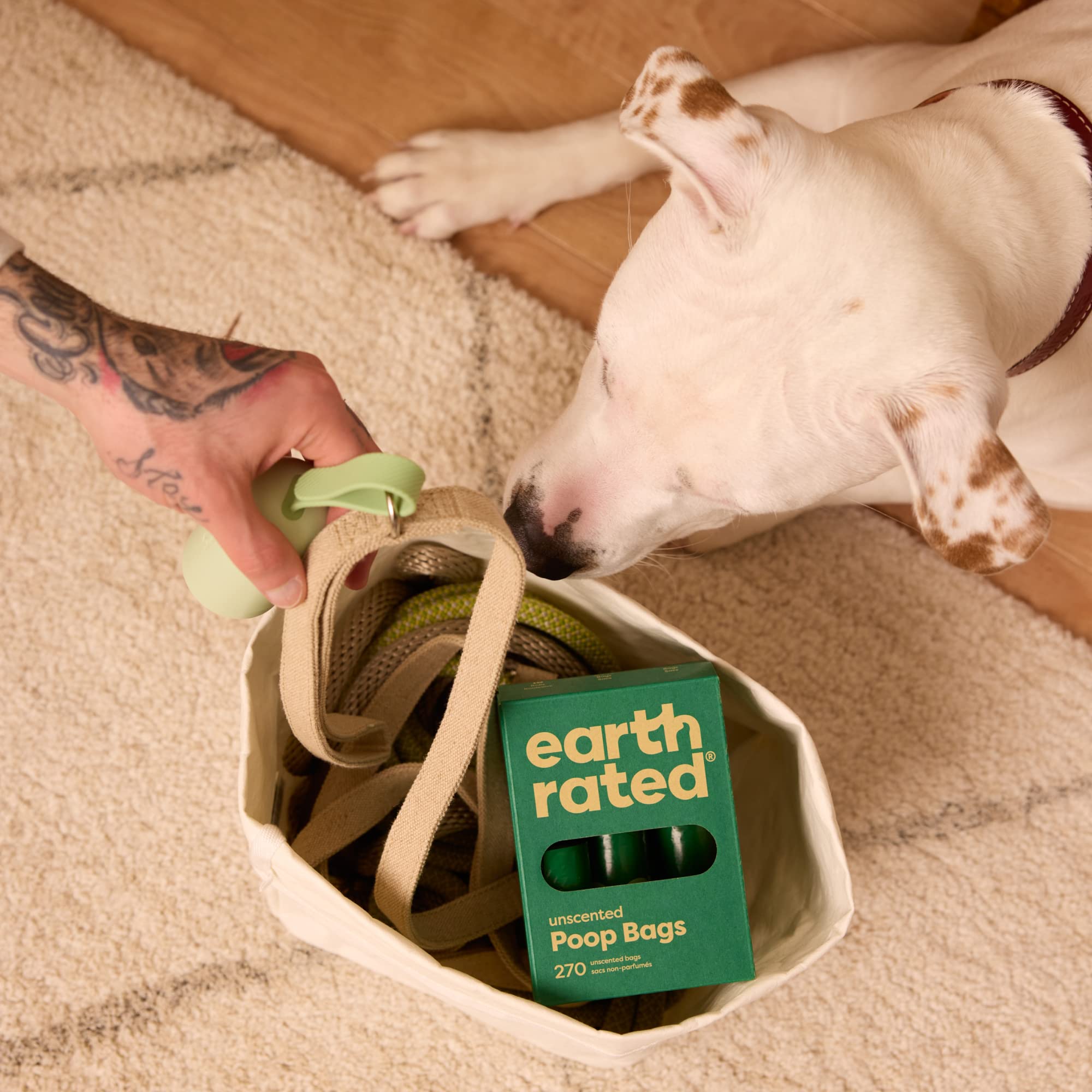 Earth Rated pack 270 sacs, solution économique et pratique pour plusieurs semaines.