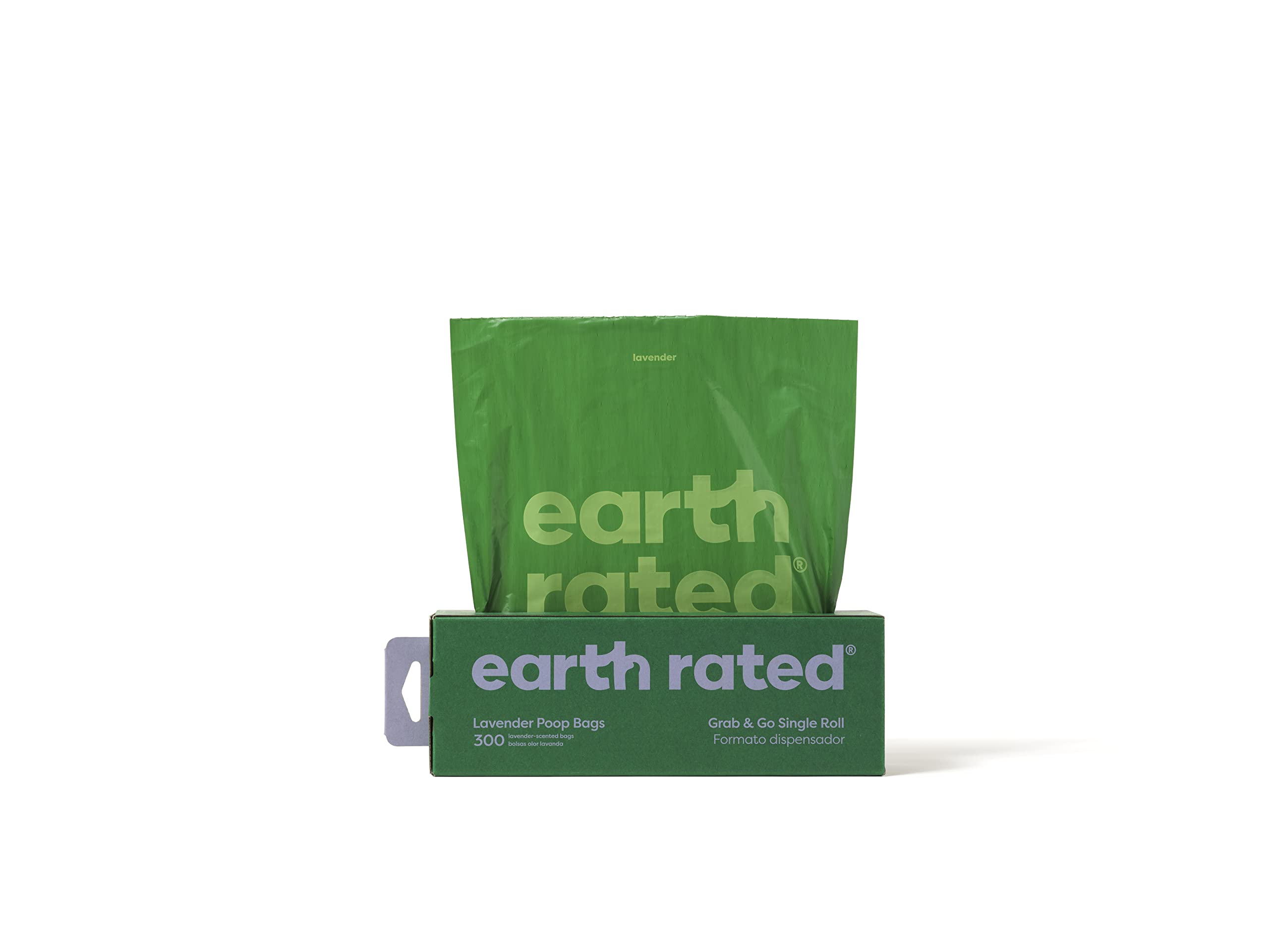 Sacs Earth Rated anti-fuite lavande, pour garder les mains propres.