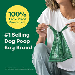 Earth Rated sacs-crottes faciles a utiliser grace a la ligne de dechirure integree.