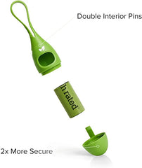 Paquets de sacs lavande Earth Rated inclus dans l'emballage.