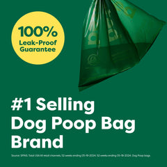 Earth Rated sacs-poubelle chien lavande, sacs épais et anti-fuite.