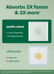 Earth Rated tampons absorbants d'entraînement canin sans odeur.