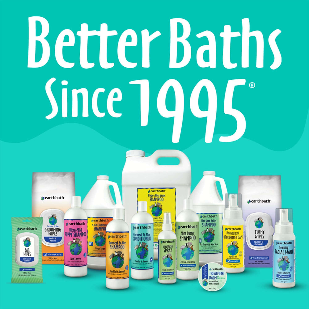 earthbath Formule végétale, ingrédients nourrissants pour les pattes