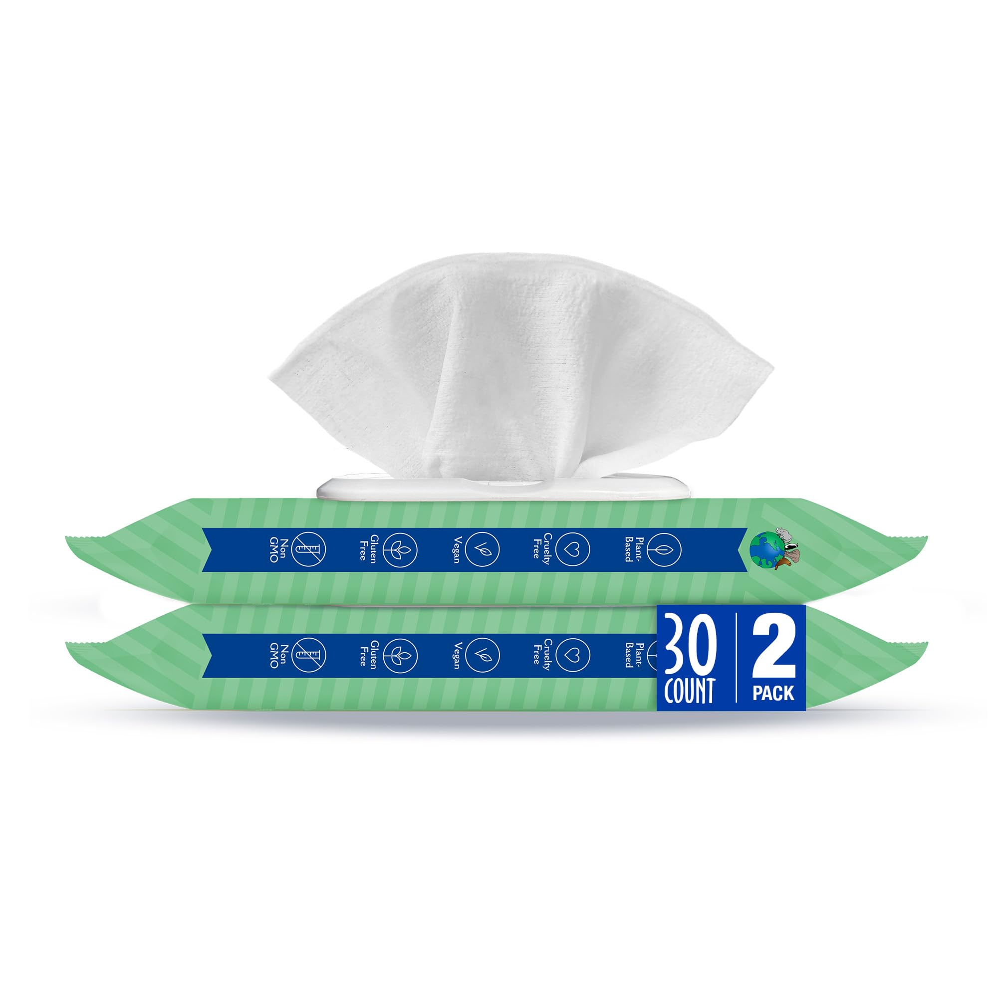 Earthbath lingettes oreilles chien: nettoyage en douceur et déodorisation naturelle.