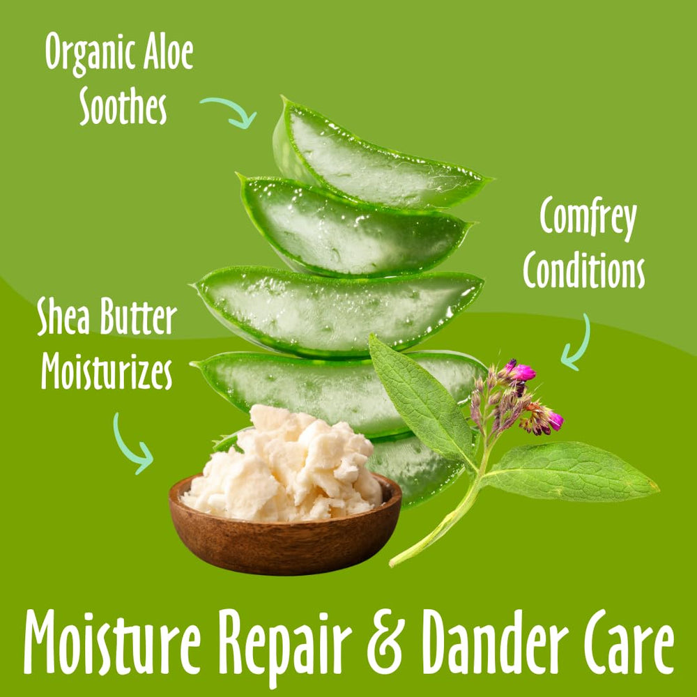 earthbath pulvérisateur au beurre de karité, pelage brillant et hydraté